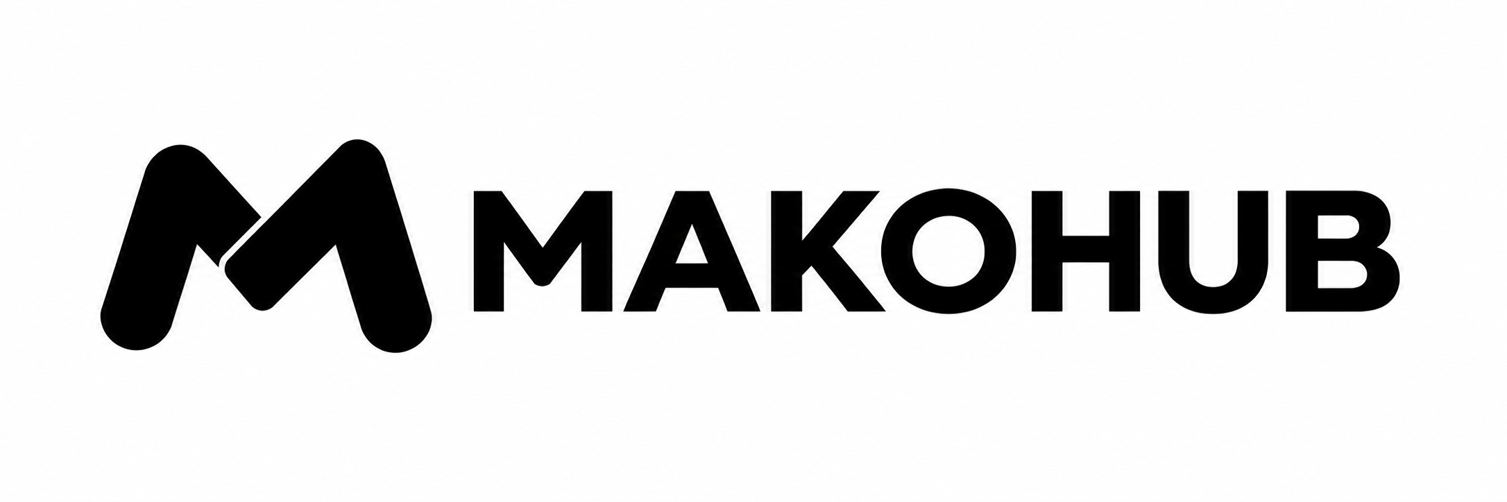 MAKOHUB in Schwarz-Weiß